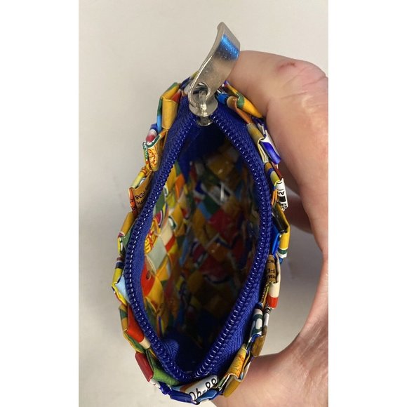 Candy Chewing Gum Wrapper Zipper Coin Purse EUC 1970s - Picture 4 of 7